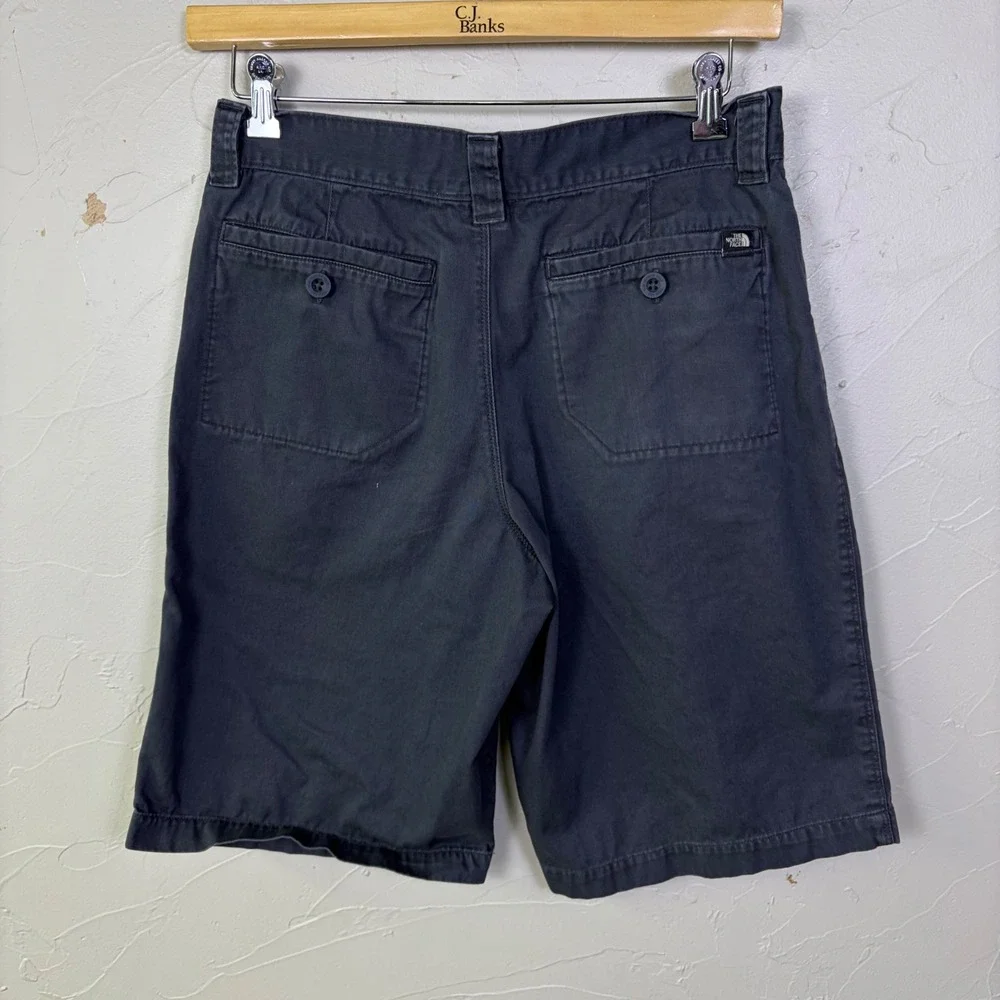 The North Face Chino Shorts Mens 32 Black Cotton Twill Gorpcore Outdoor